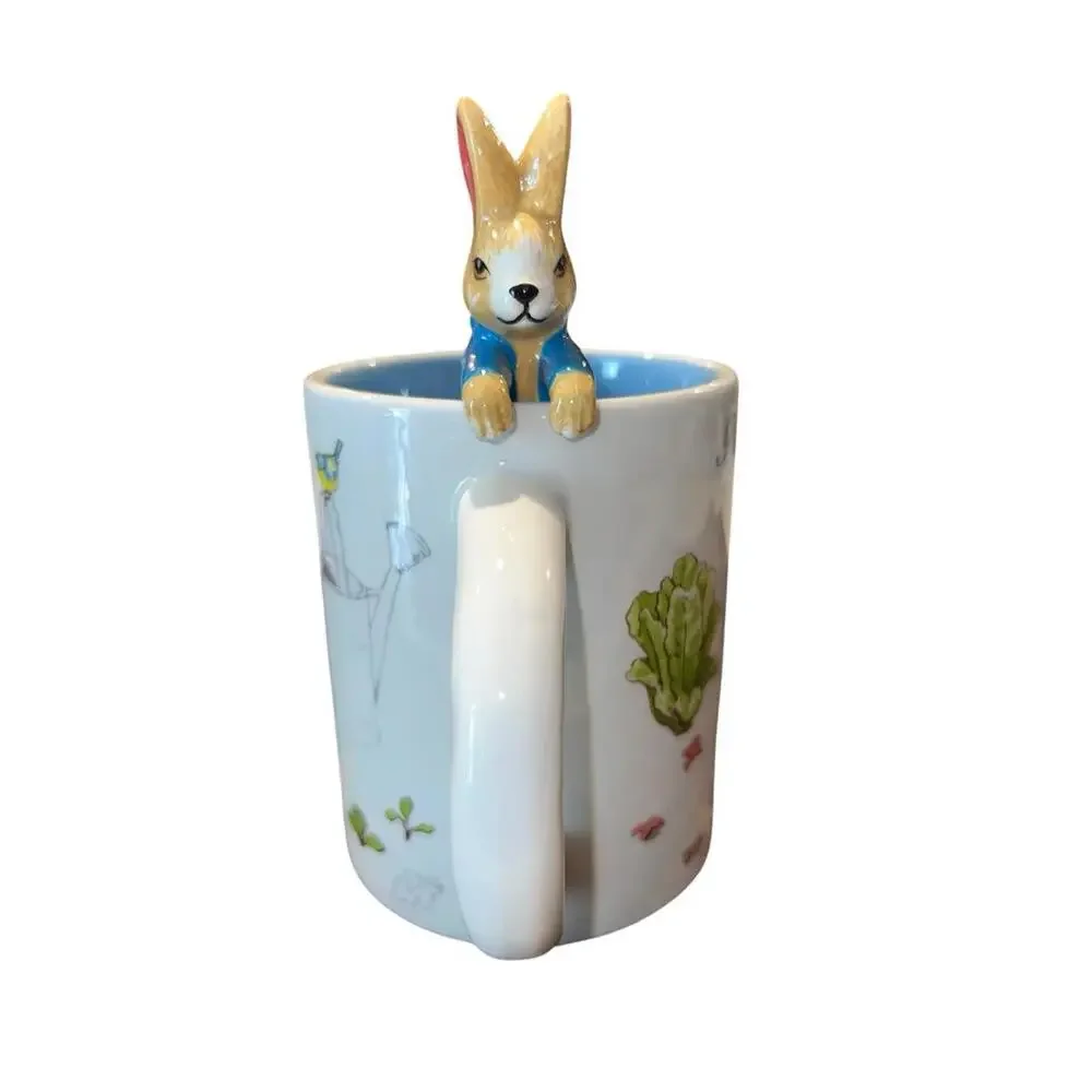 The World of Beatrix Potter PETER RABBIT 3D Jumbo Ceramic Mug ZRIKE BRANDS - Picture 3 of 10